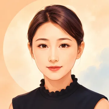 Beibei Liu — Retrato em estilo cartoon