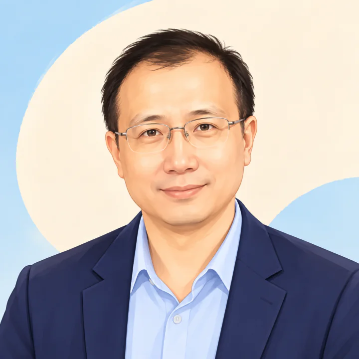 Jianping Guo — Retrato em desenho